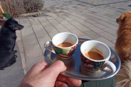 Espresso do góry nogami