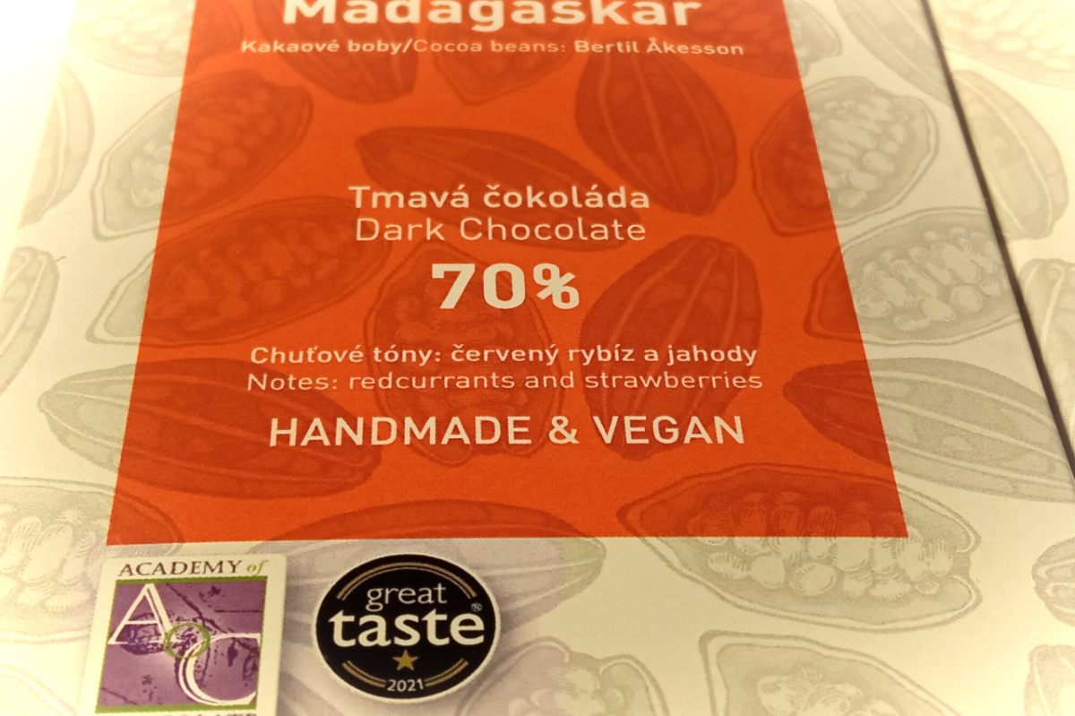 Czekolada ciemna Madagaskar 70% Czekolada ciemna Madagaskar 70%