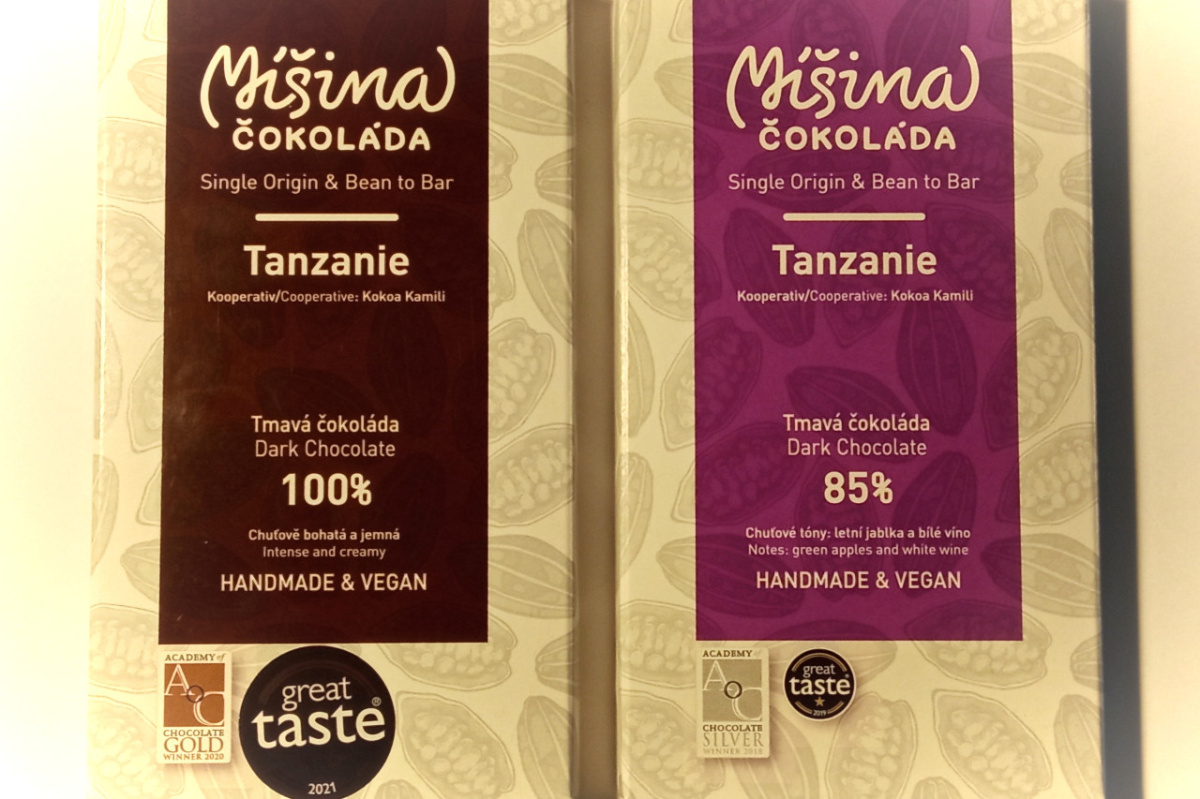 Czekolada ciemna Tanzania 85% Czekolada ciemna Tanzania 85%