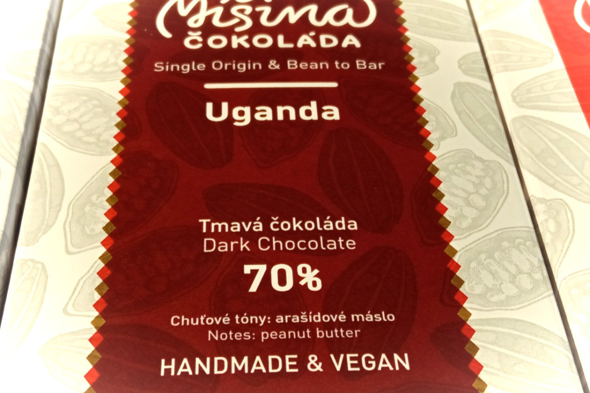 Czekolada ciemna Uganda 70% Czekolada ciemna Uganda 70%